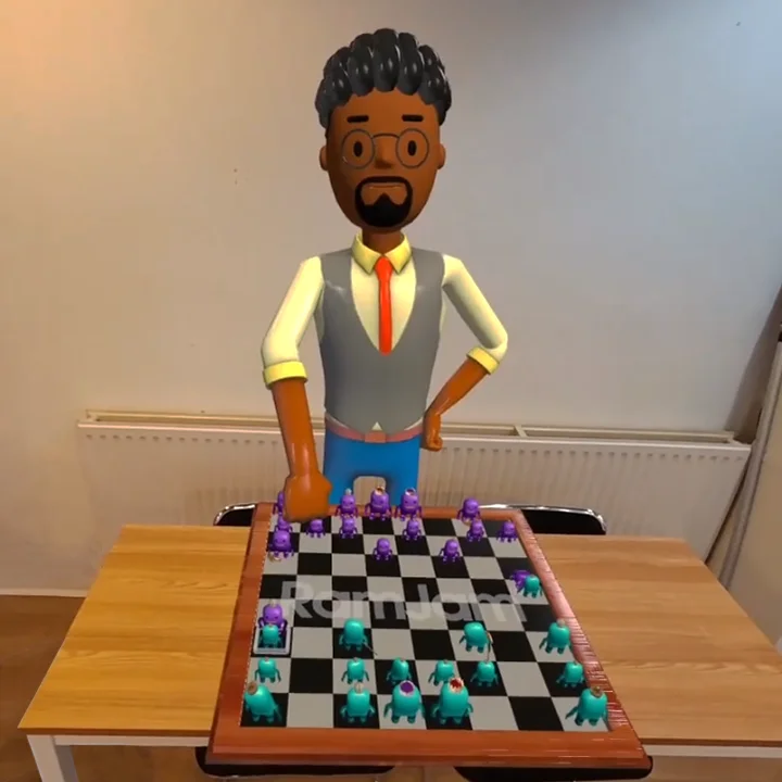 spatial chess virtual opponent 